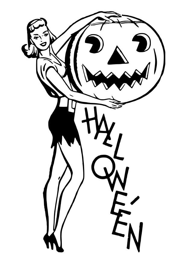 halloween Malvorlage halloween