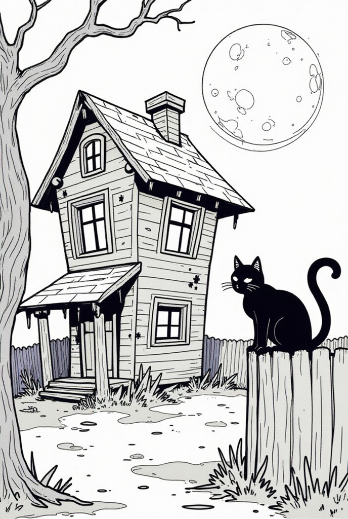 halloween schwarze katze Malvorlage halloween schwarze katze