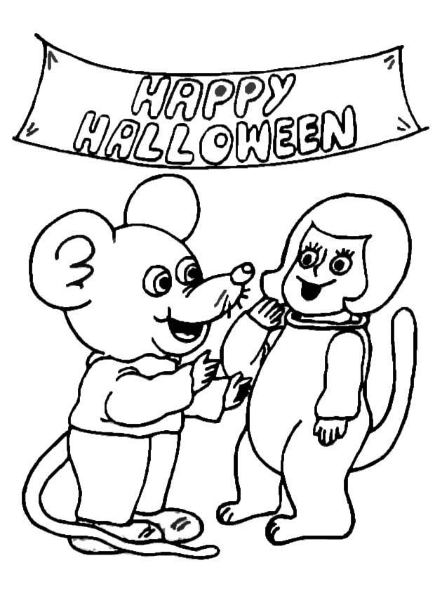 halloween verkleidung Malvorlage halloween verkleidung