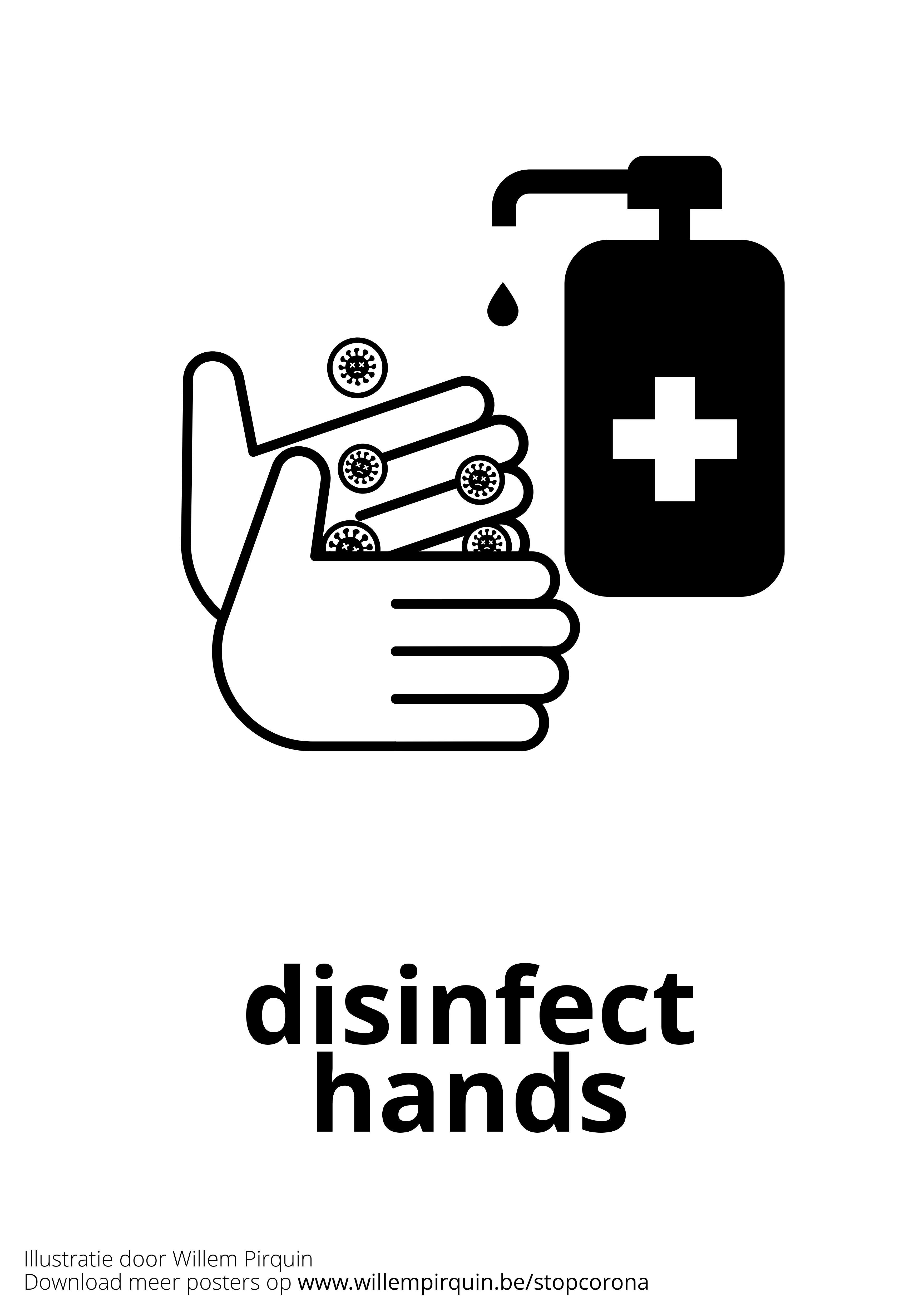 hA¤nde desinfizieren Malvorlage hA¤nde desinfizieren
