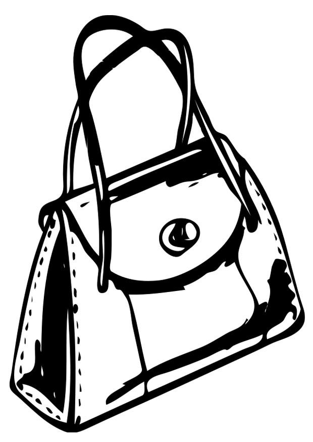 handtasche Malvorlage handtasche