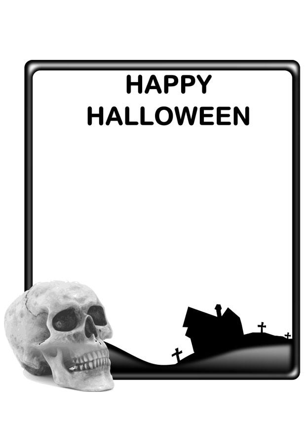 happy halloween Malvorlage happy halloween