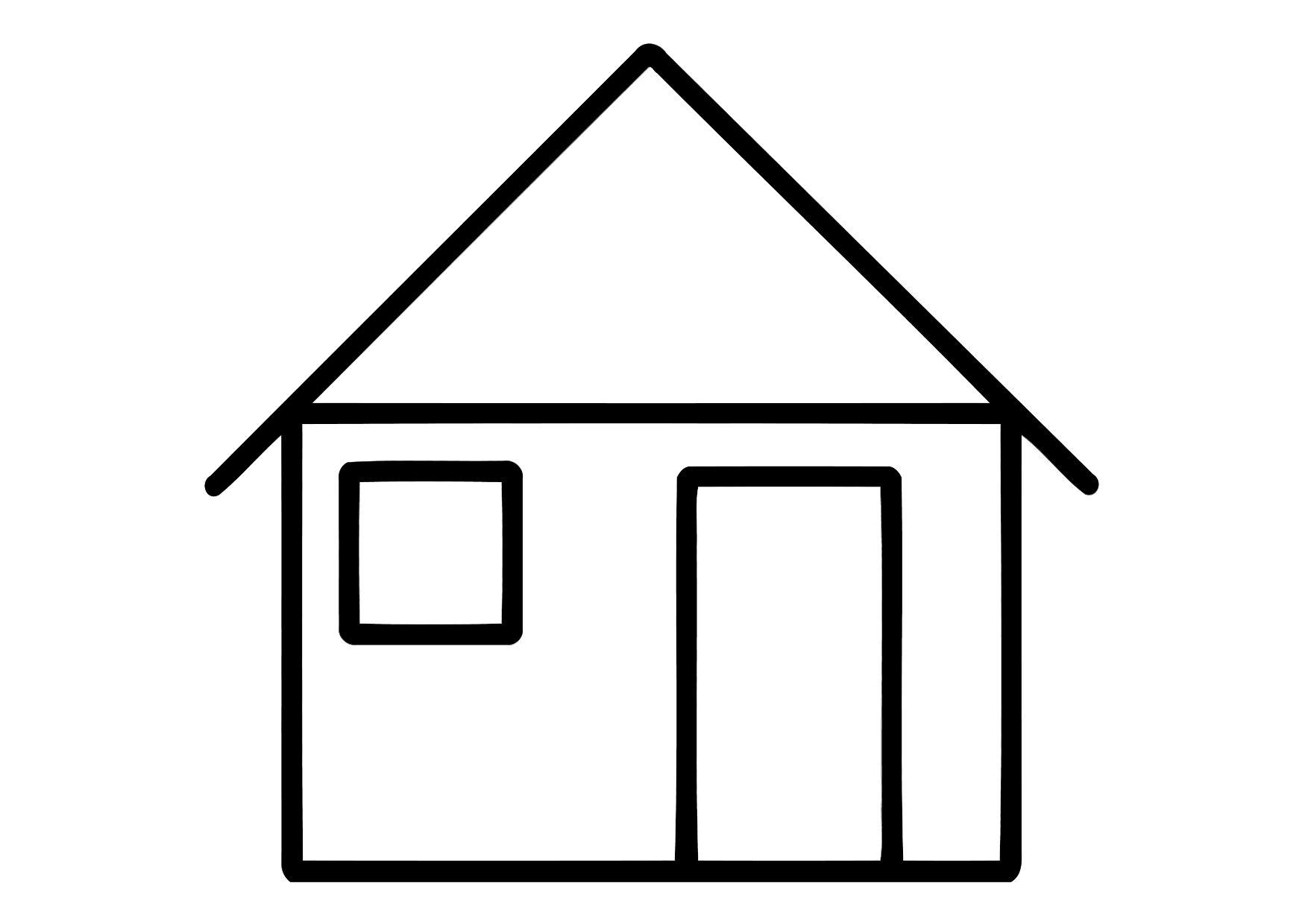 haus Malvorlage haus