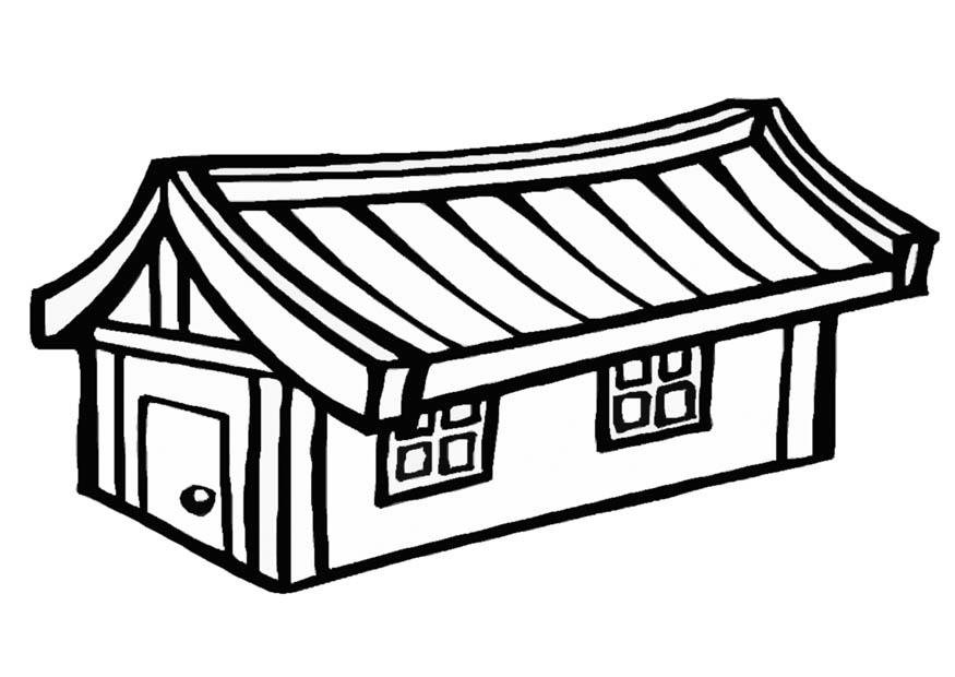 haus Malvorlage haus