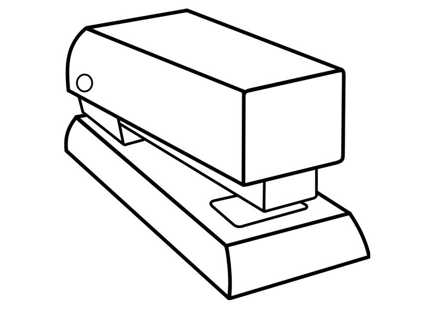 heftmaschine Malvorlage heftmaschine