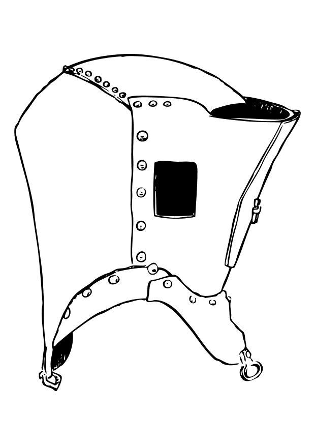 helm Malvorlage helm
