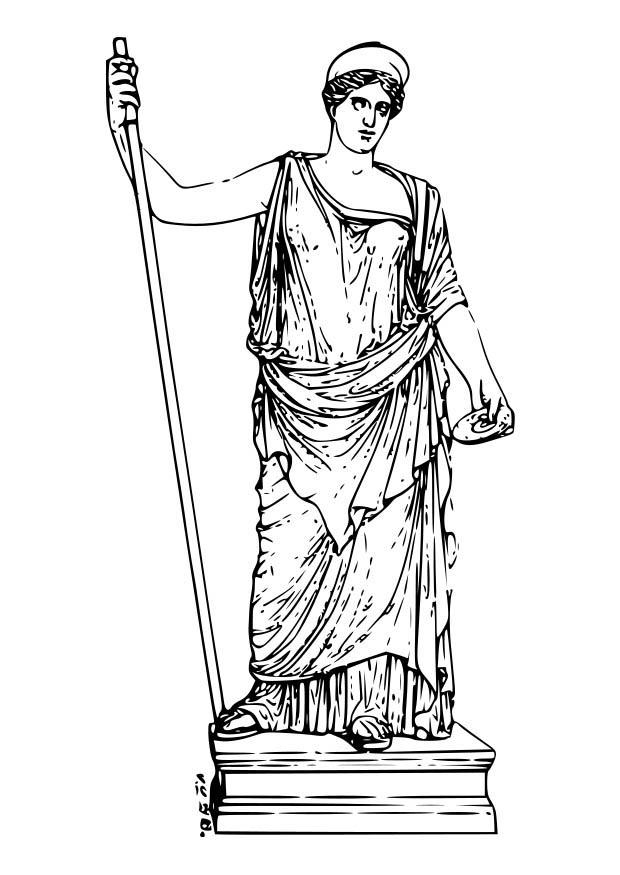 hera Malvorlage hera