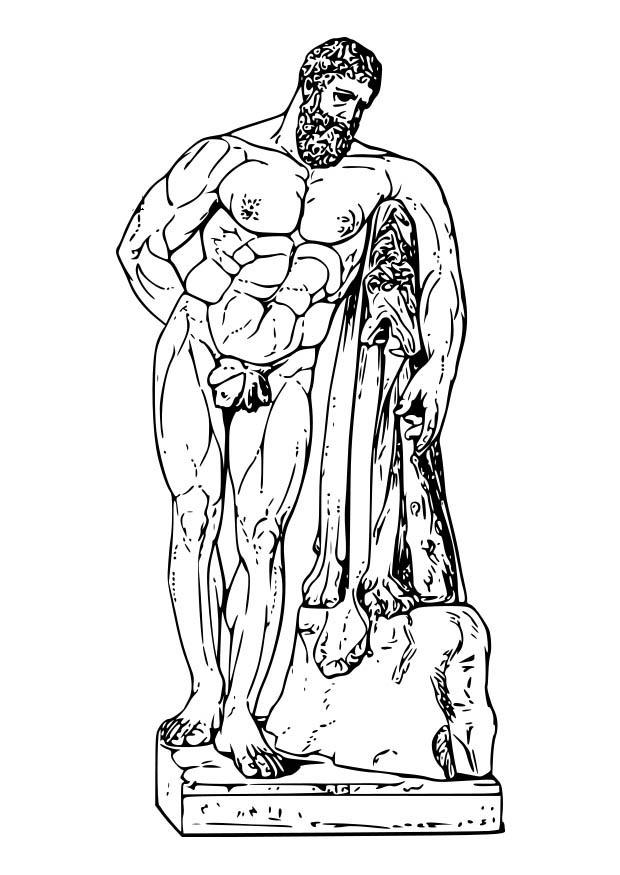 hercules Malvorlage hercules