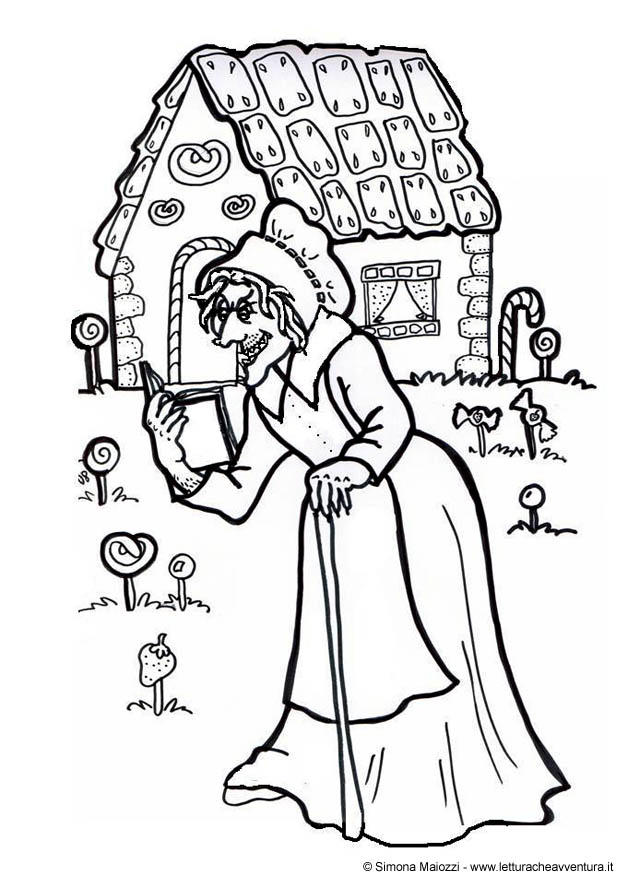 hexe Malvorlage hexe