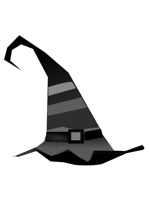 hexenhut Malvorlage hexenhut
