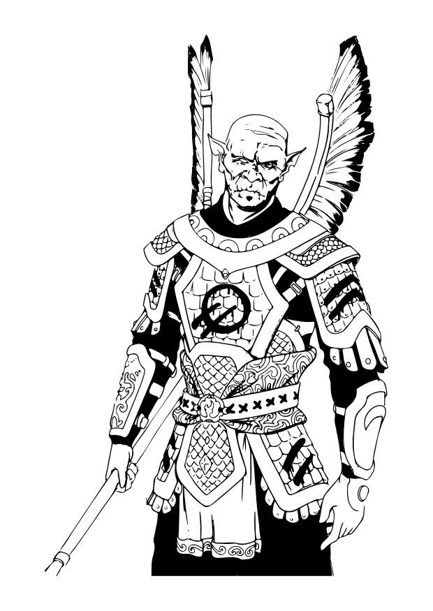 hobgoblin Malvorlage hobgoblin