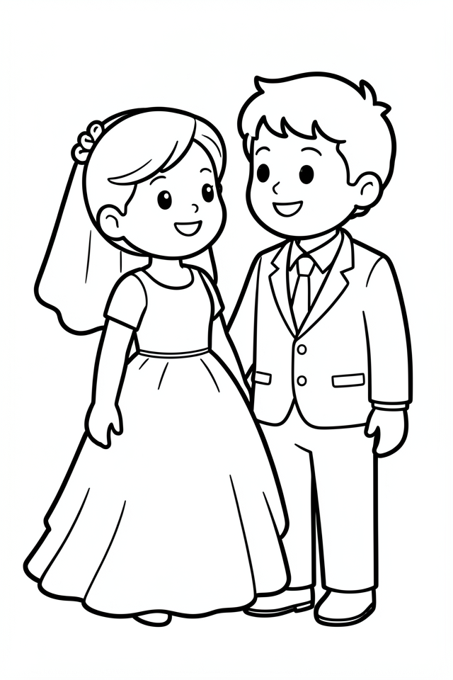 hochzeit Malvorlage hochzeit