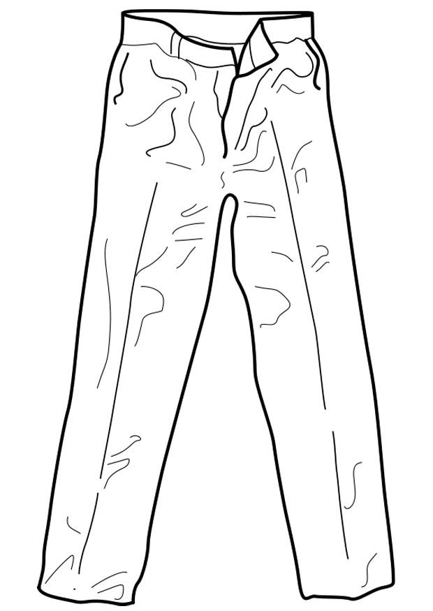 hose Malvorlage hose