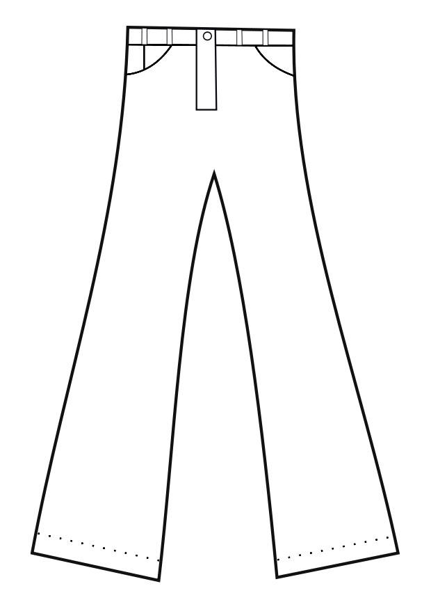 hose Malvorlage hose