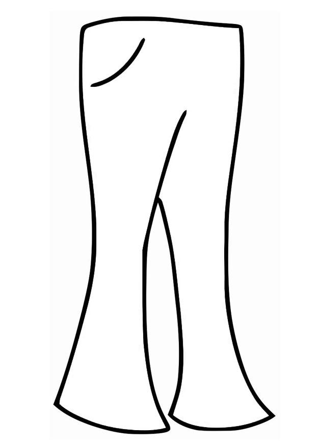 hose Malvorlage hose