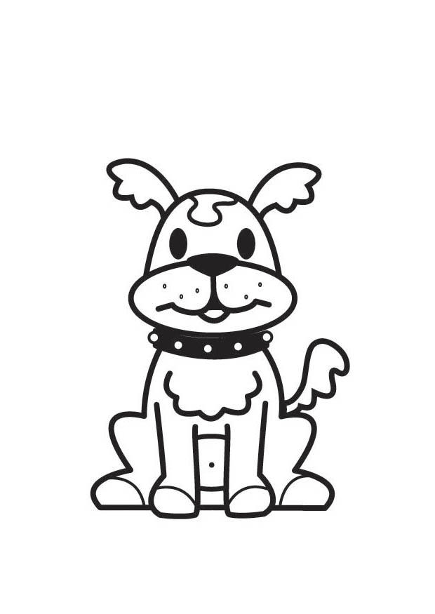 hund Malvorlage hund