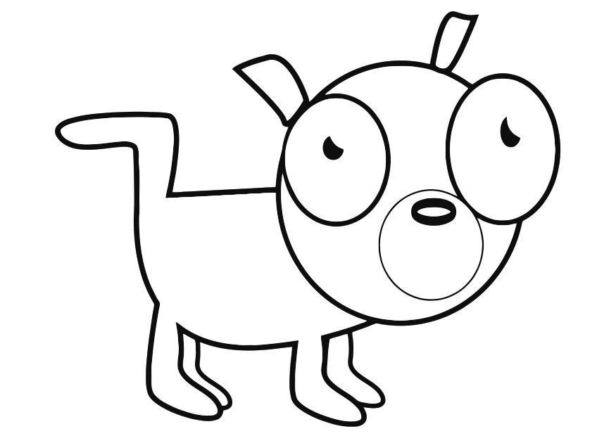 hund Malvorlage hund