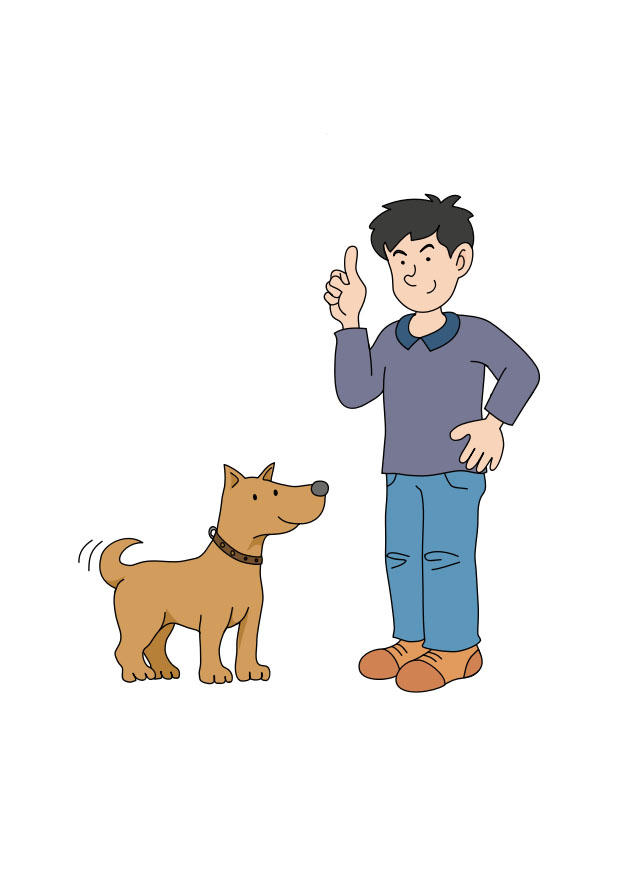 hund mit besitzer Bild hund mit besitzer