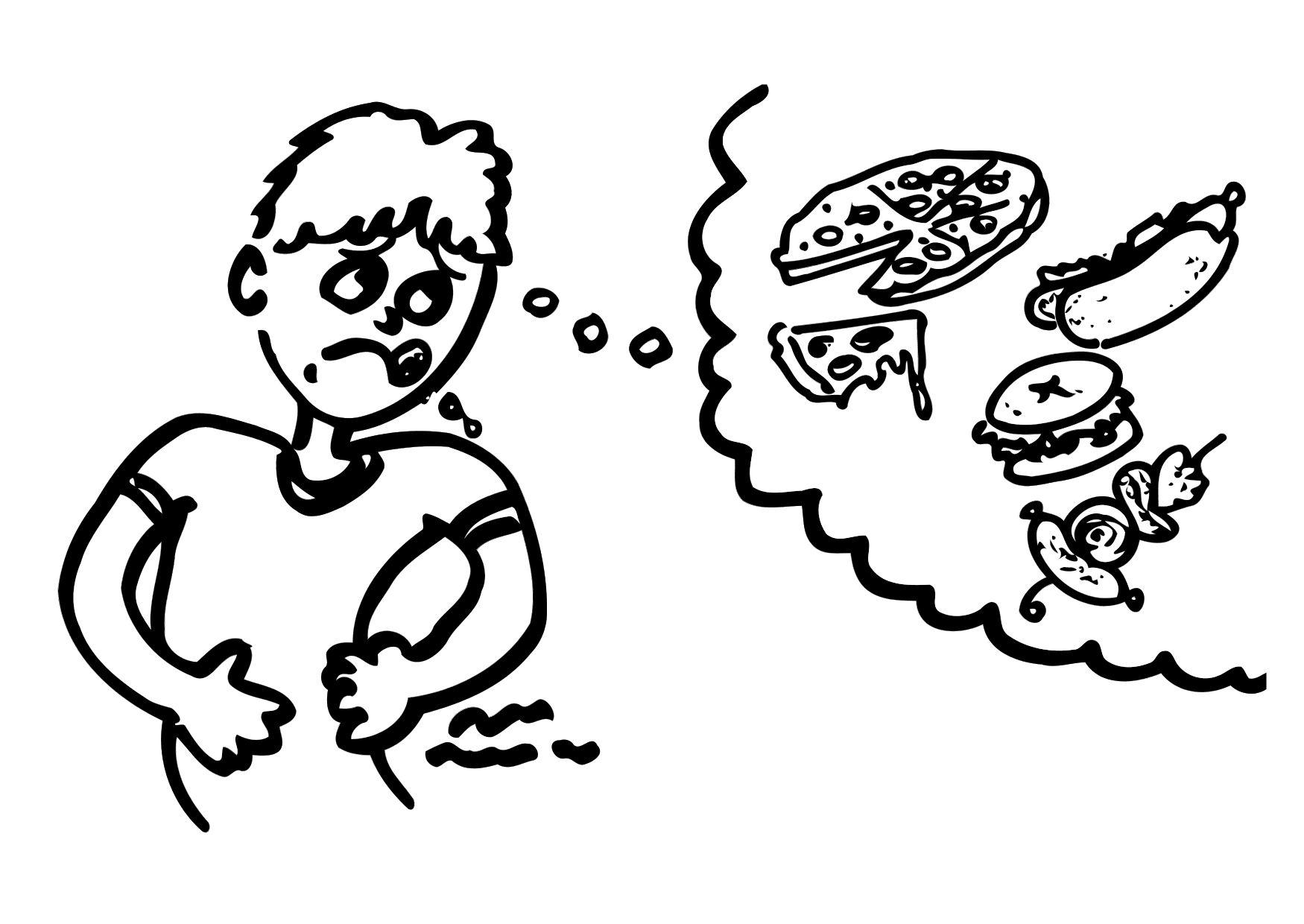 hunger Malvorlage hunger