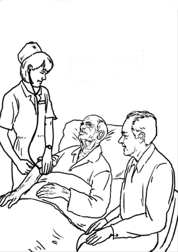 im krankenhaus Malvorlage im krankenhaus