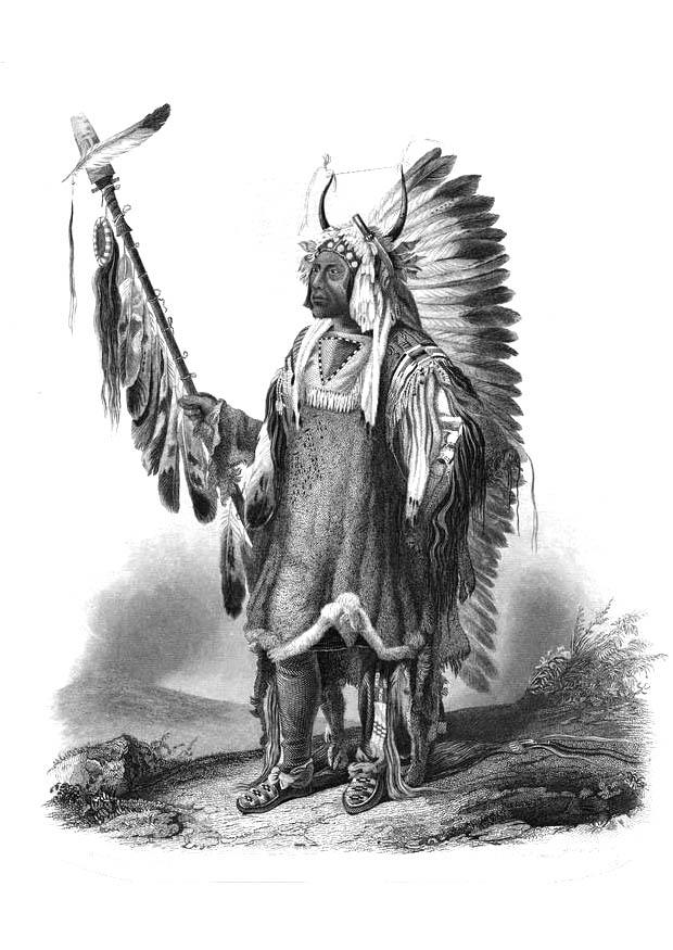 indianer Malvorlage indianer