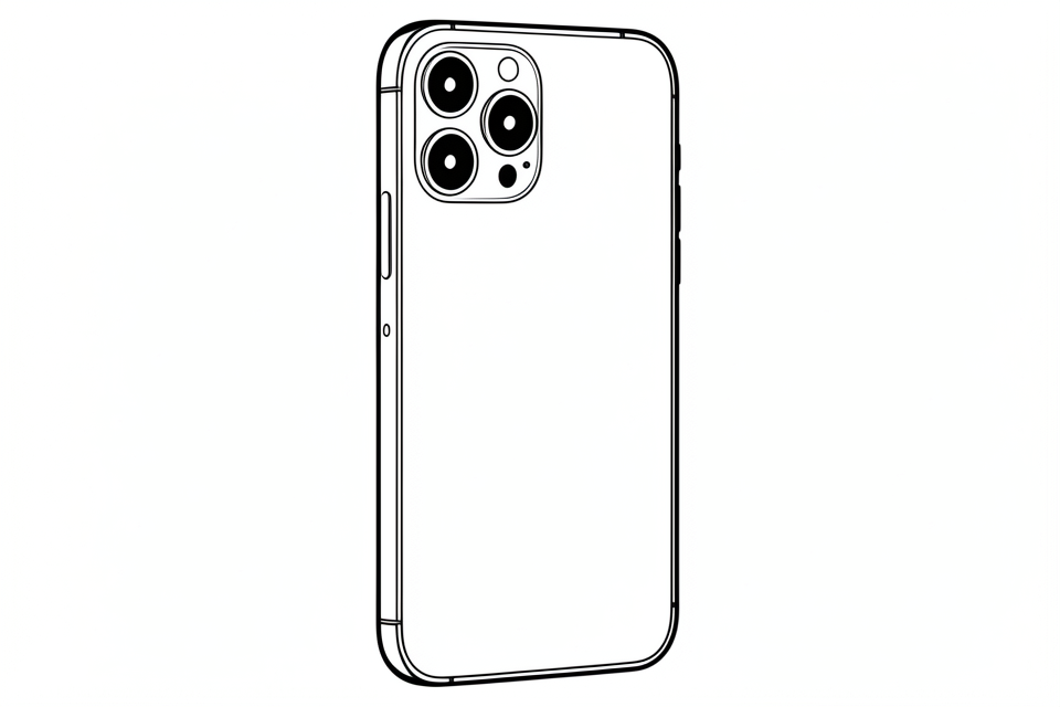 iphone Malvorlage iphone