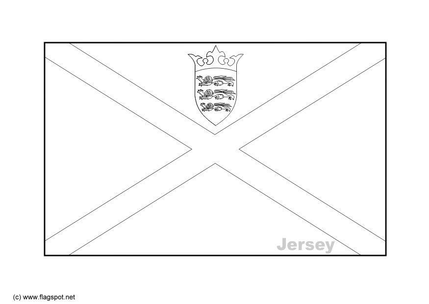jersey Malvorlage jersey
