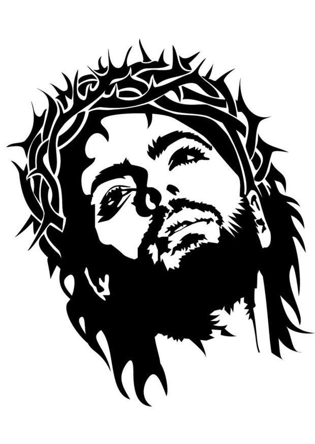 Malvorlage jesus