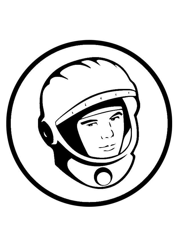 Malvorlage joeri gagarin