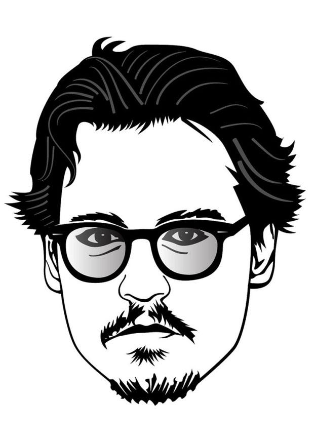 johnny depp Malvorlage johnny depp