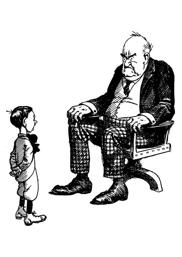 jung und alt Malvorlage jung und alt