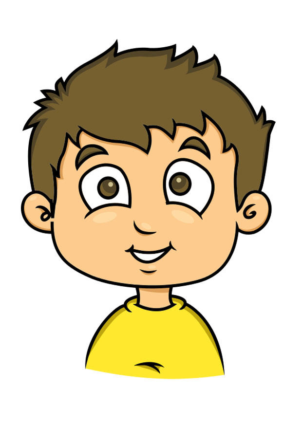 junge mit braunem haar Bild junge mit braunem haar