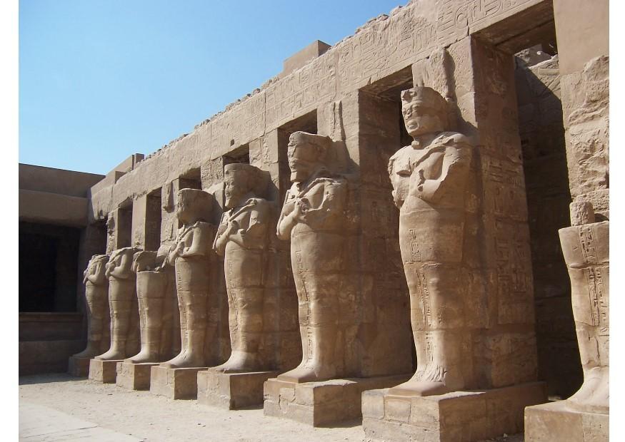 karnaktempel in luxor Foto karnaktempel in luxor