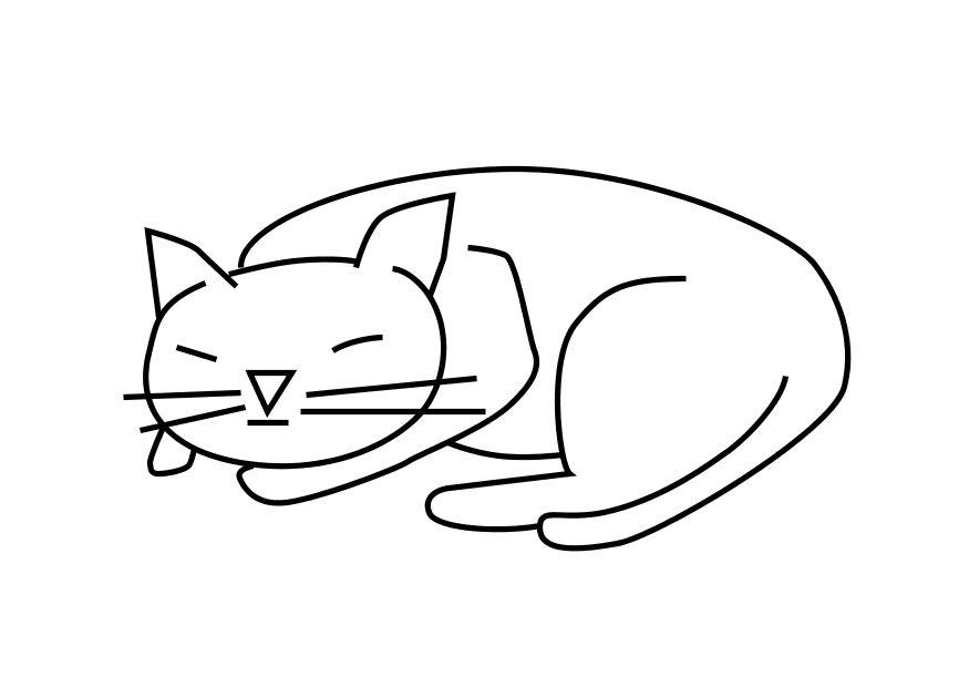 katze Malvorlage katze