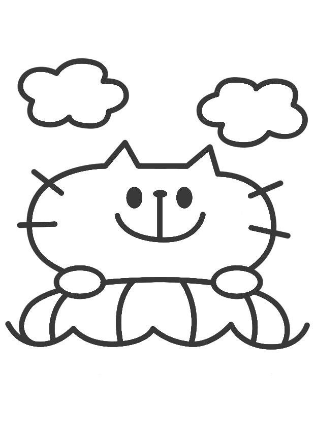 Malvorlage katze