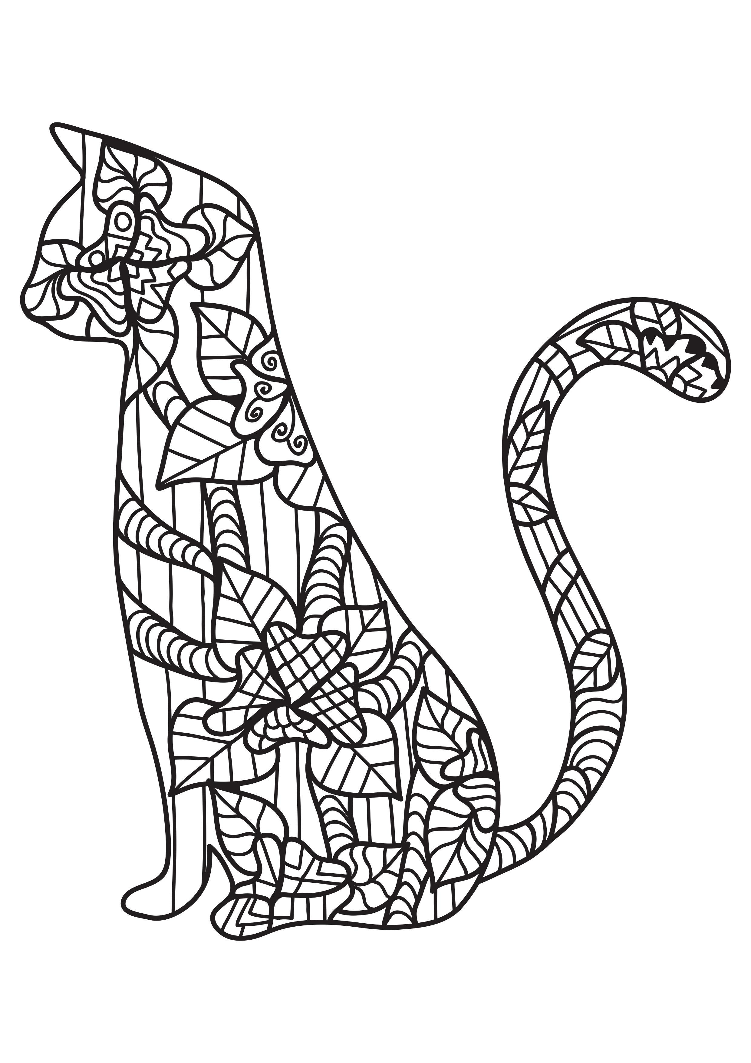 katze Malvorlage katze