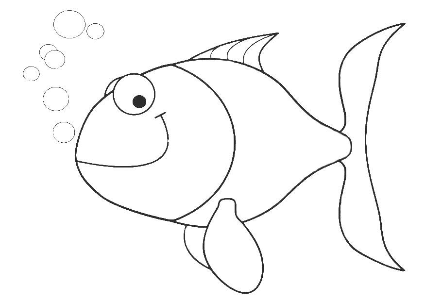 kleiner fisch Malvorlage kleiner fisch