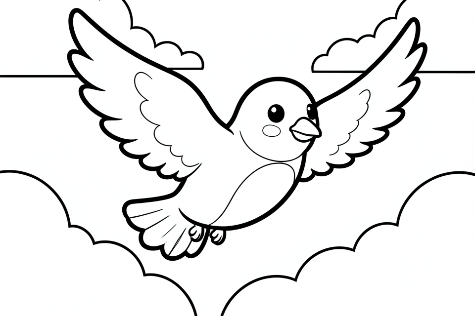 kleiner vogel Malvorlage kleiner vogel