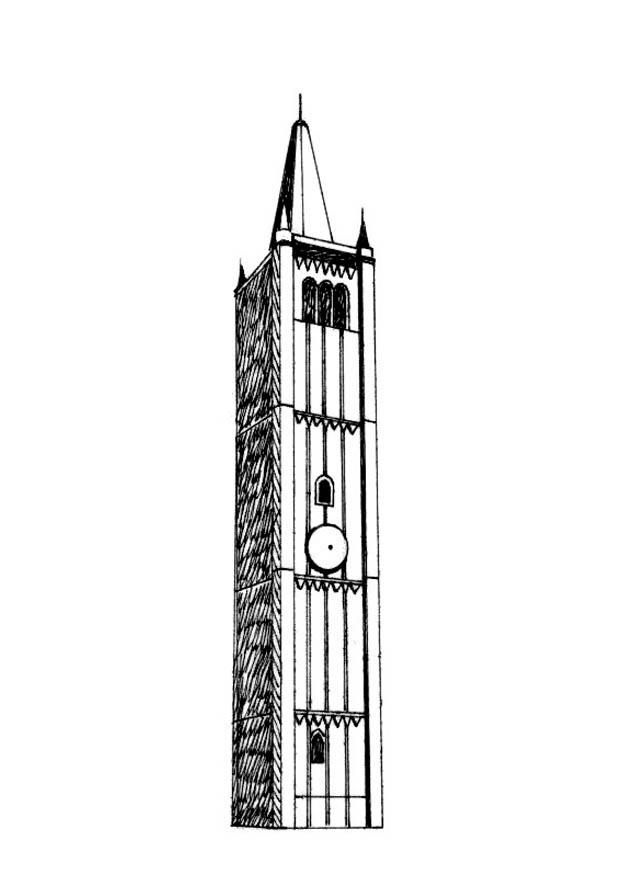 klockenturm Malvorlage klockenturm