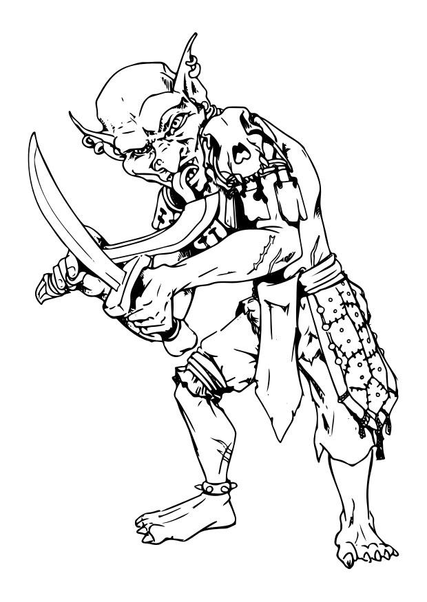 kobold - erdlinge Malvorlage kobold - erdlinge