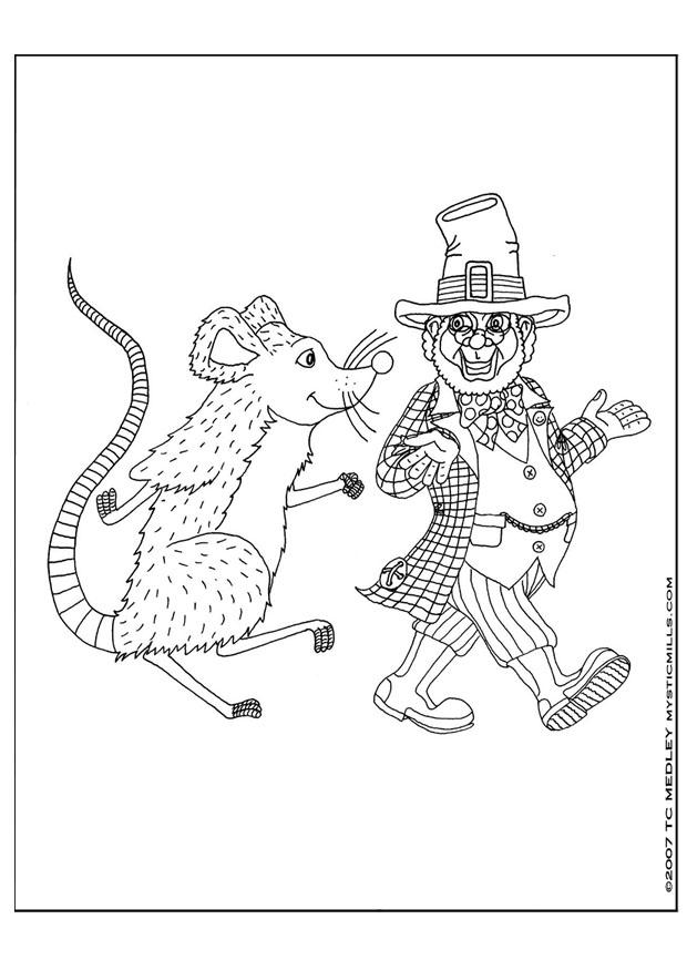 kobold und maus Malvorlage kobold und maus