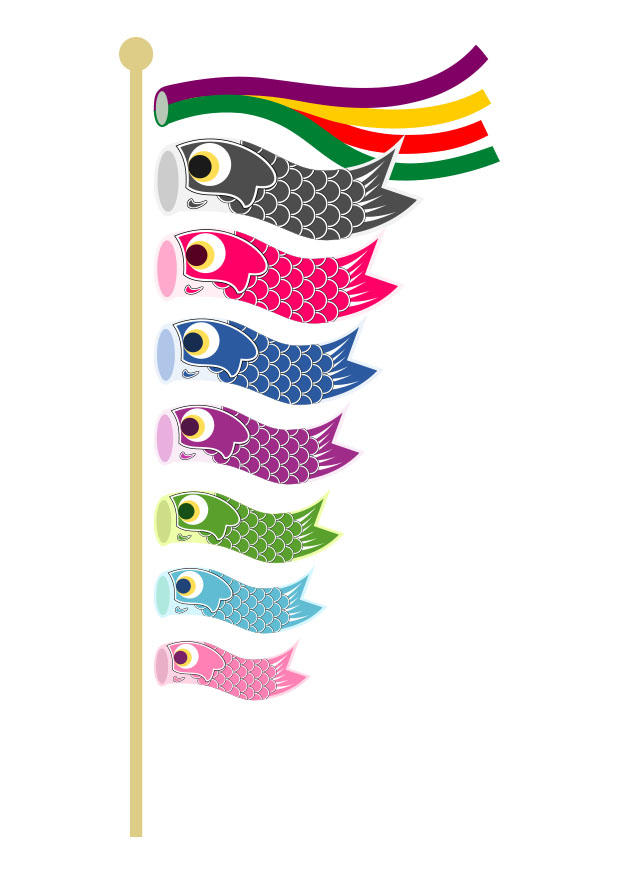 koinobori Bild koinobori