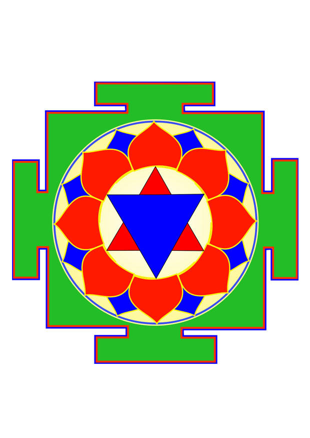 krishna yantra Bild krishna yantra