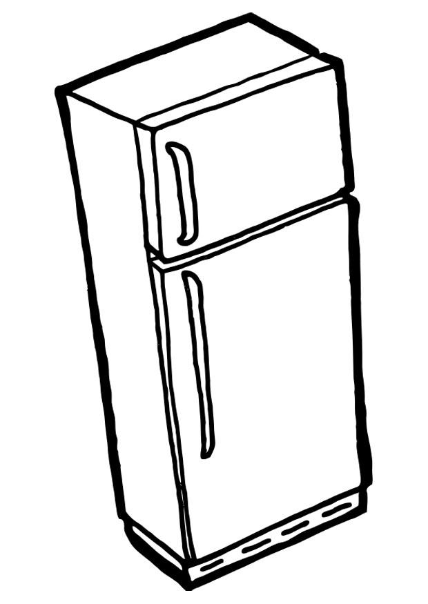kA¼hlschrank mit gefrierschrank Malvorlage kA¼hlschrank mit gefrierschrank