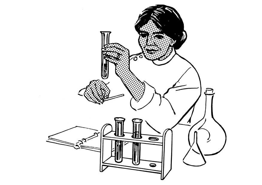 laborant Malvorlage laborant