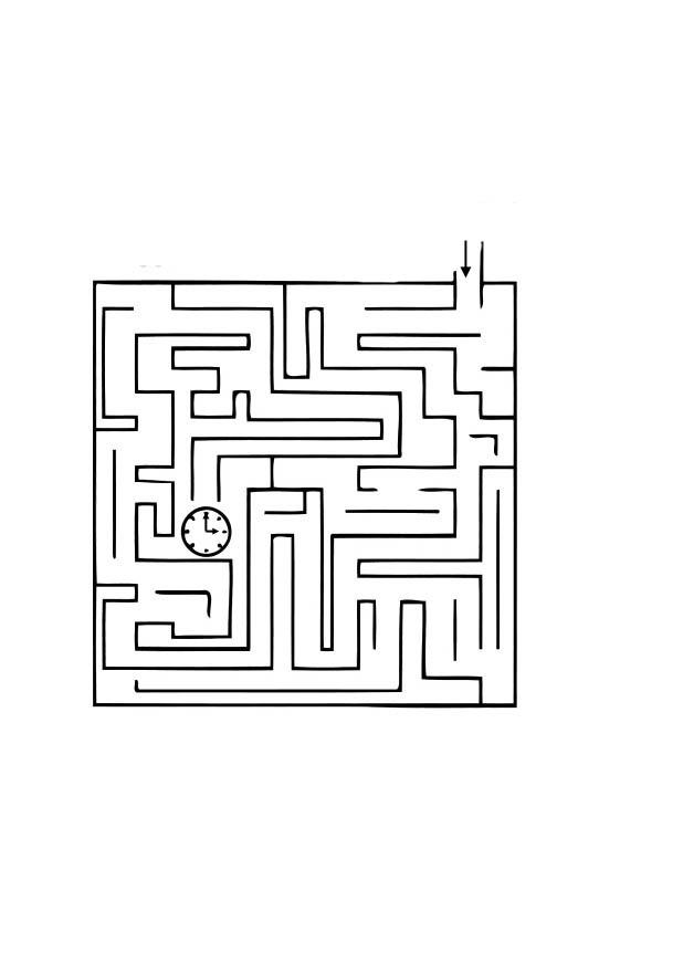 labyrinth zeit Malvorlage labyrinth zeit