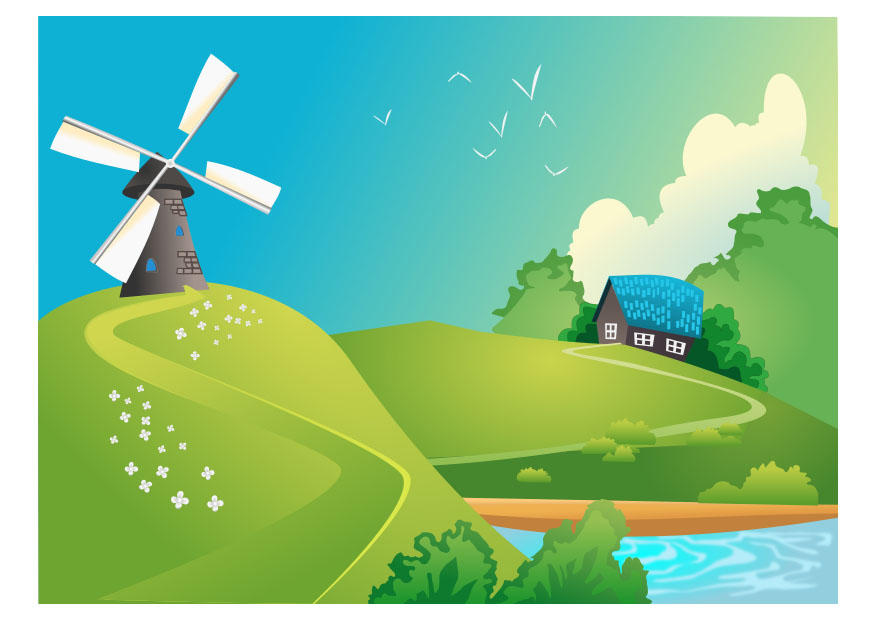 landschaft Bild landschaft