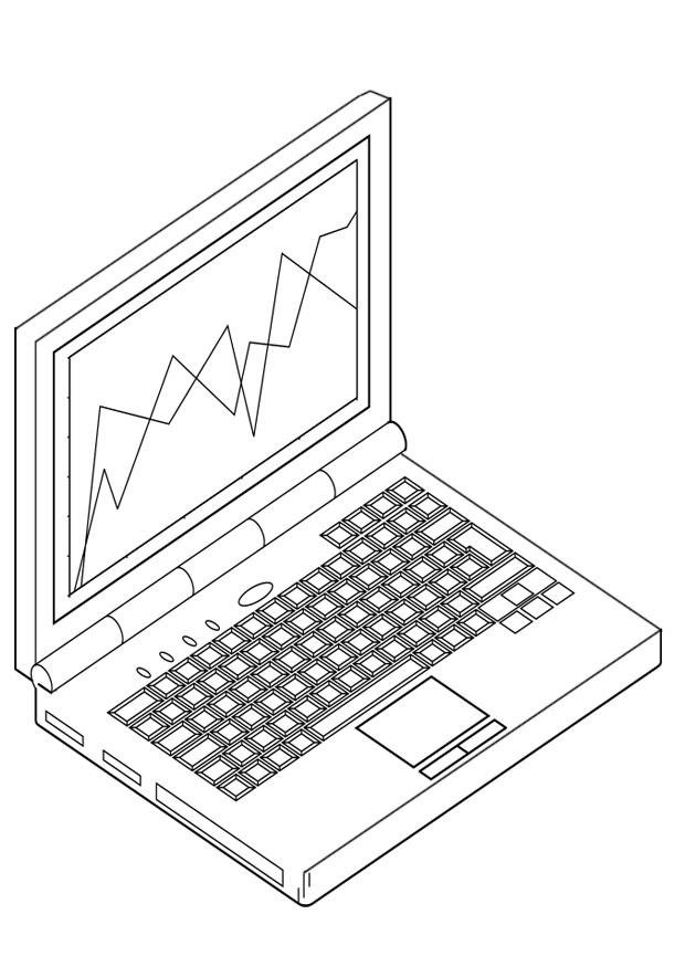 laptop Malvorlage laptop