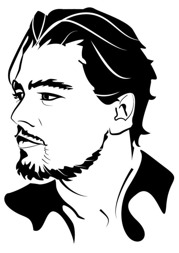 leonardo di caprio Malvorlage leonardo di caprio