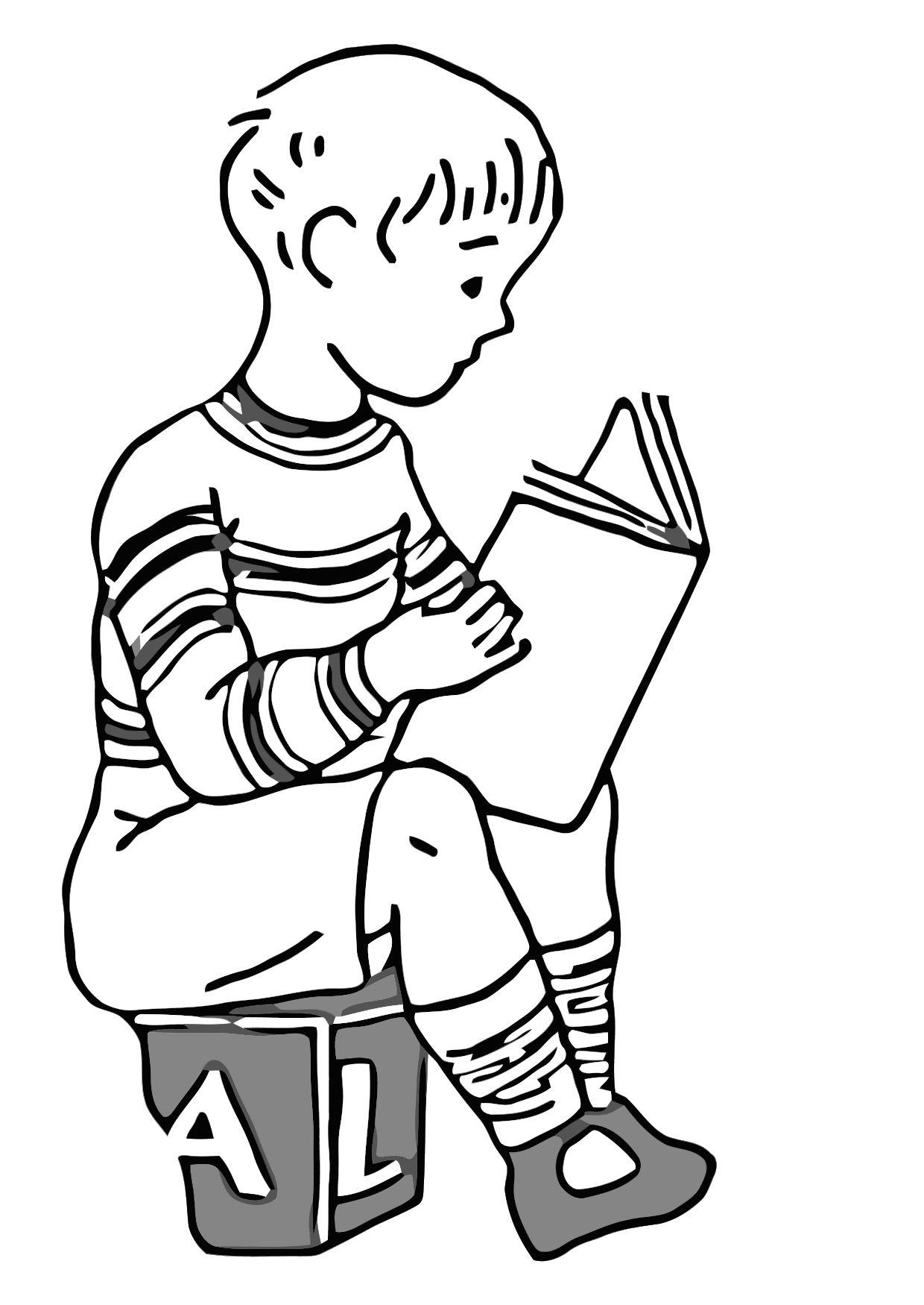 lesen Malvorlage lesen
